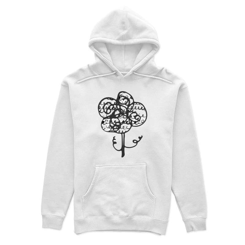 Motif floral à motifs Femme Sweat à capuche