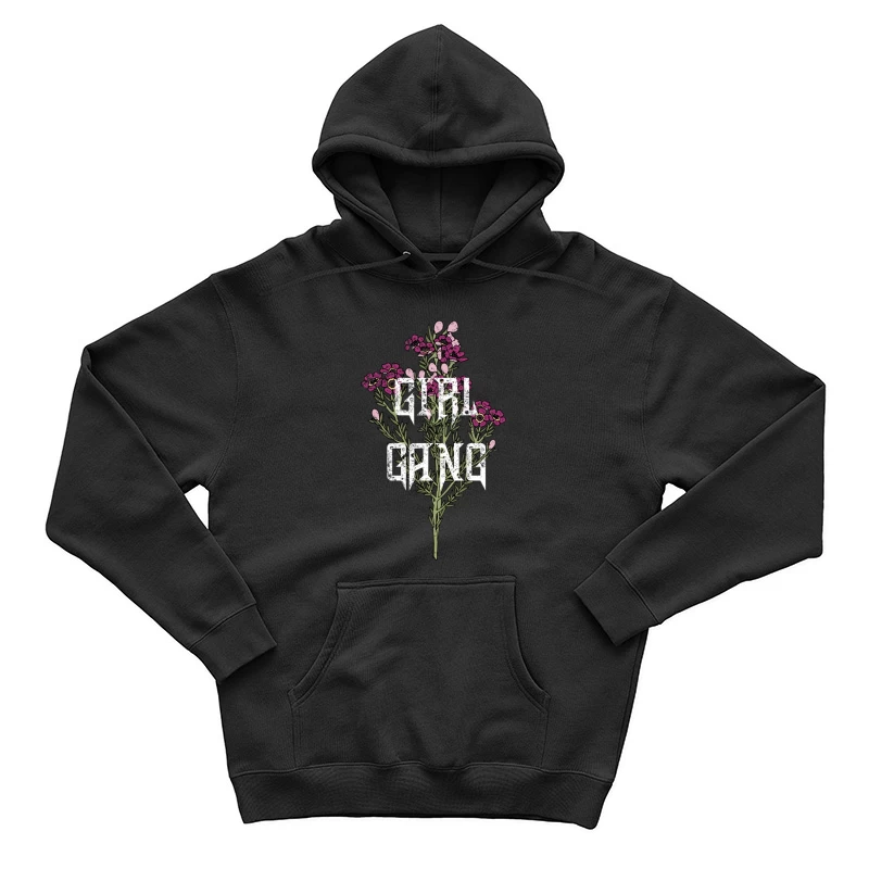 Illustration florale Girl Gang Homme Sweat à capuche