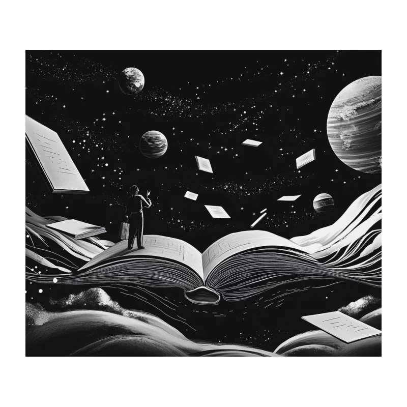 Cosmic Reading: A Journey Through Literary Imagination Tapestry