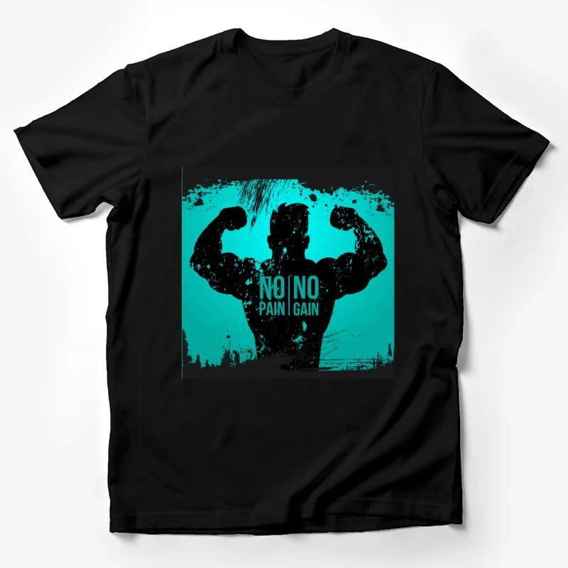 Motivation Musculation - No Pain No Gain Homme T-Shirt