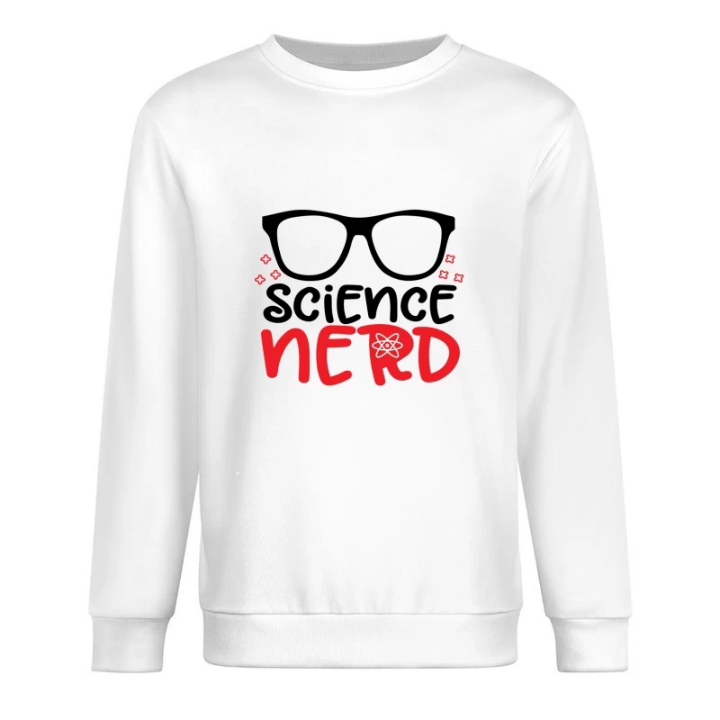 Design de lunettes pour nerds scientifiques Homme Sweat-shirt à enfiler