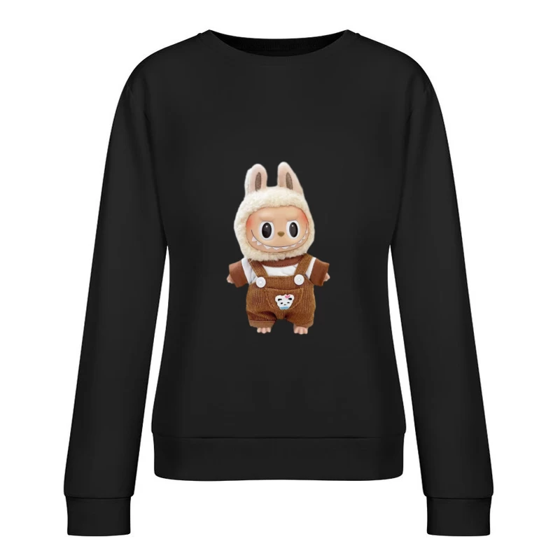 Kawaii Puppe in Hasenkostüm Damen Pullover Sweatshirt