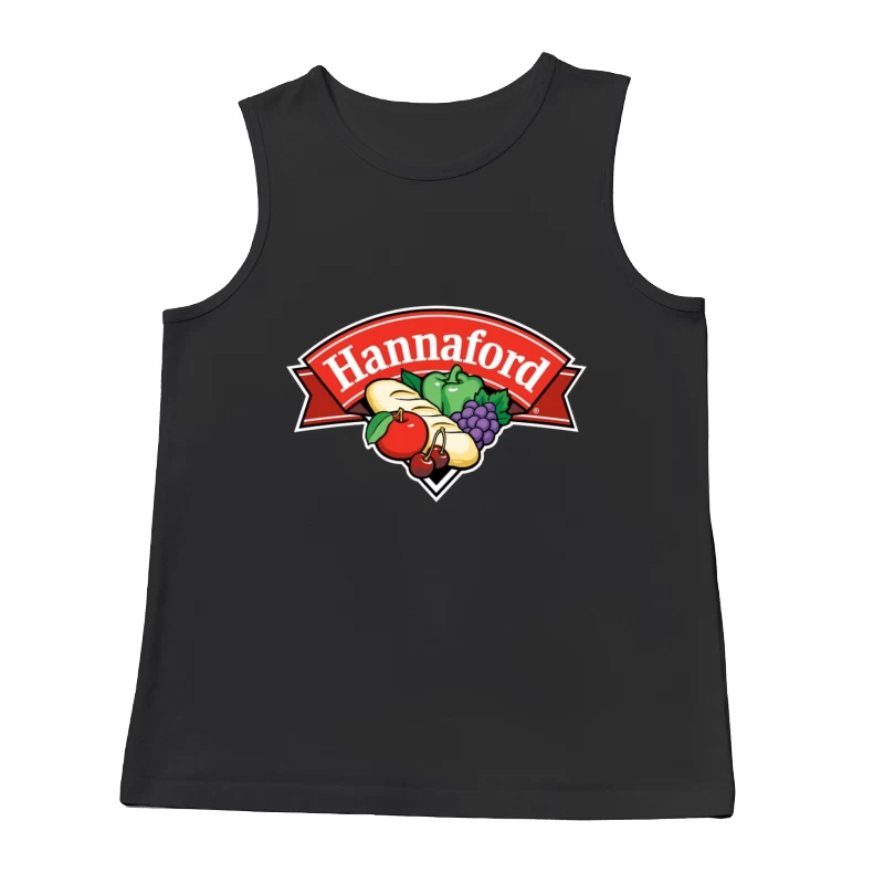 Hannaford Supermarket Logo with Fresh Produce Design Male Tank Top