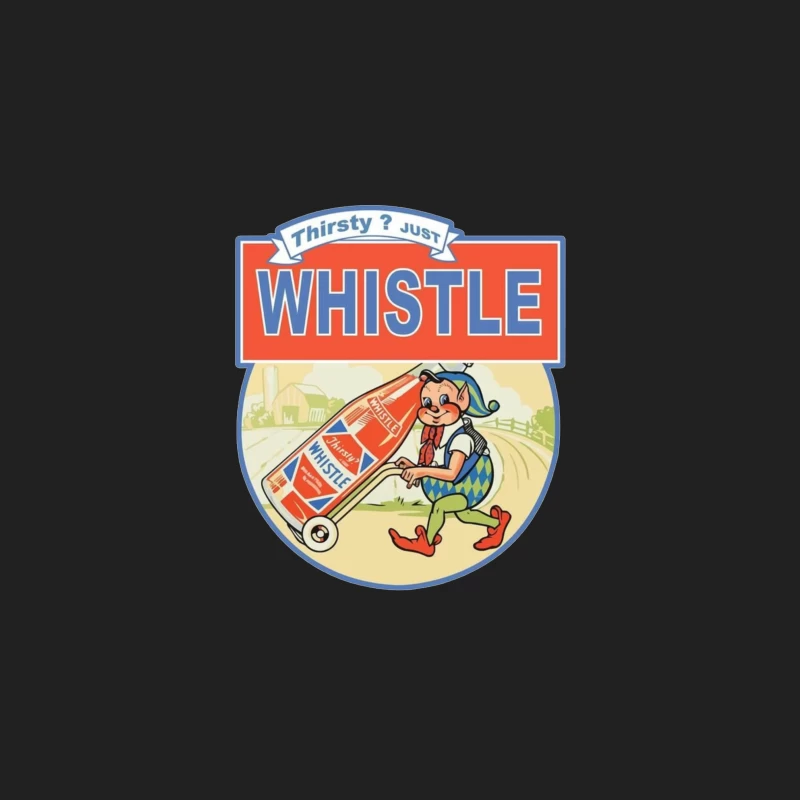 Thirsty Just Whistle logo Bucket Hat