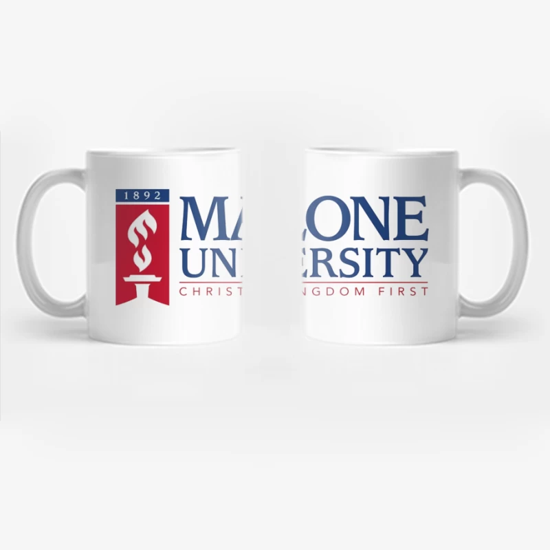 Malone University Official Logo - Christian Higher Education Since 1892 Coffee Mug