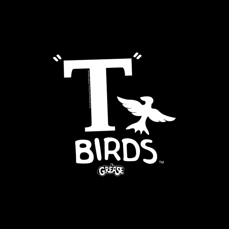 T-Birds Logo from Grease Musical Mouse Pad