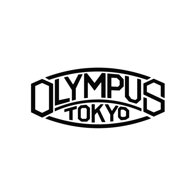 Olympus Tokyo Vintage Camera Brand Logo Mouse Pad