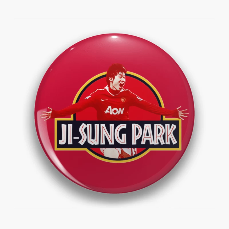 Retro Man United - PARK JI SUNG Pin