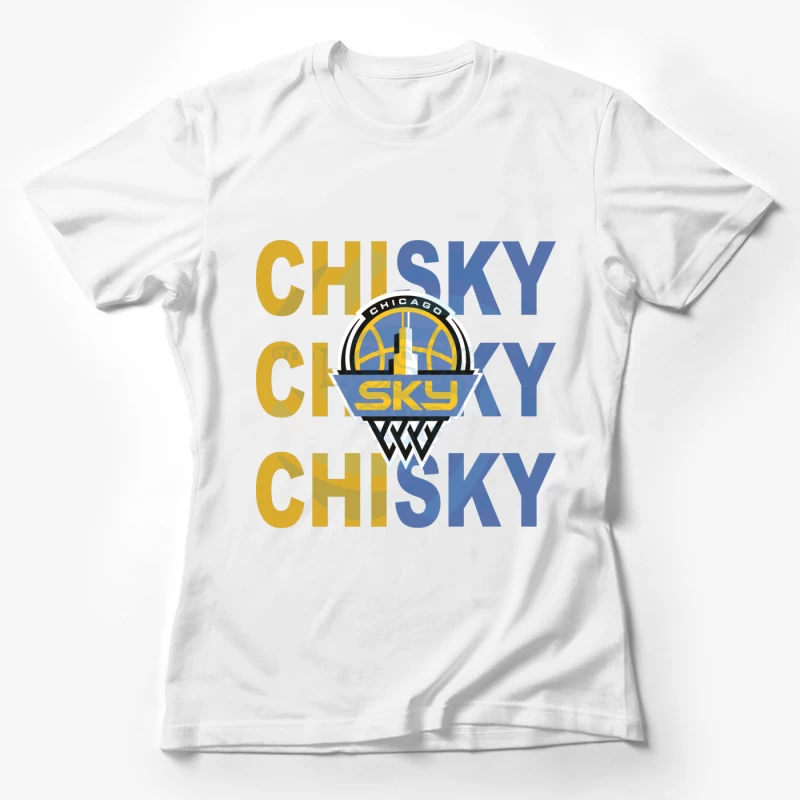 Chicago Sky 2 Female T-Shirt
