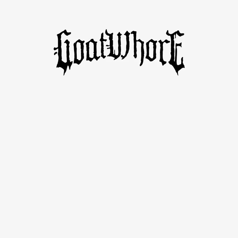 Goatwhore Logo Female Long Sleeve T-Shirt