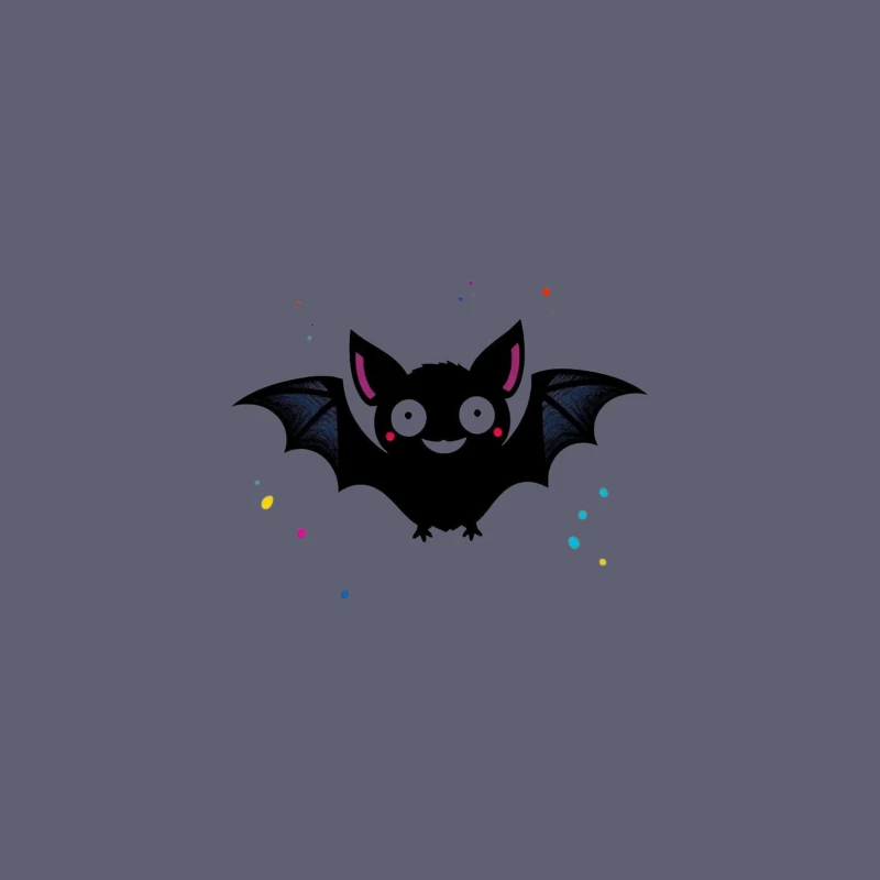 Cute Cartoon Bat Desk Mat