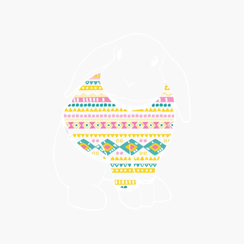 Bunny Rabbit In Cotton Tote Bag