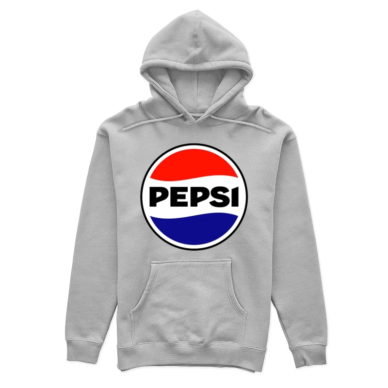 Classic Pepsi Cola Circular Logo Design Female Pullover Hoodie