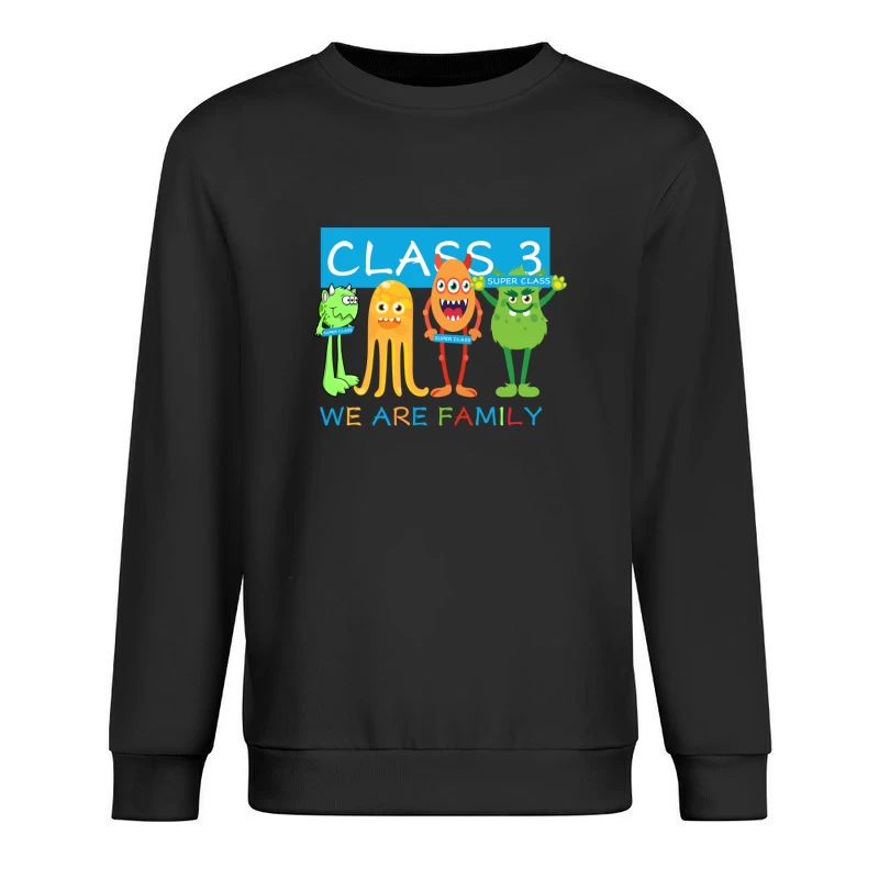 Kreative Monster für die Klasse 3 Herren Pullover Sweatshirt