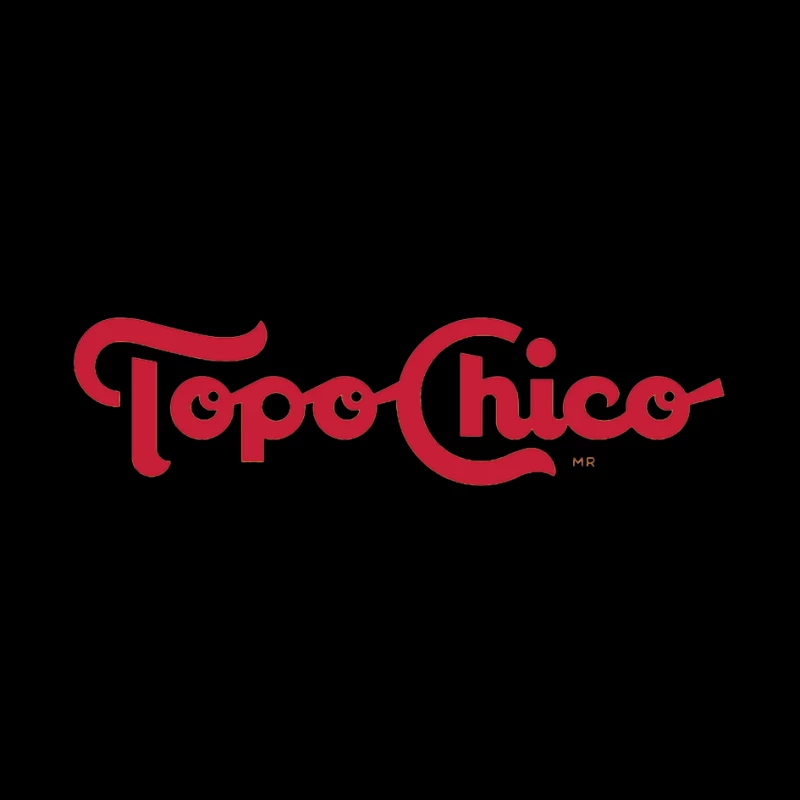 Topo Chico Vintage-Style Red Logo Design Pin