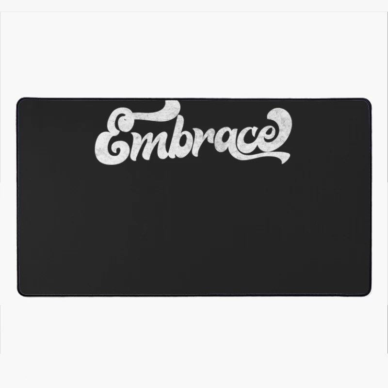 Embrace  Retro 90s Style Design Desk Mat