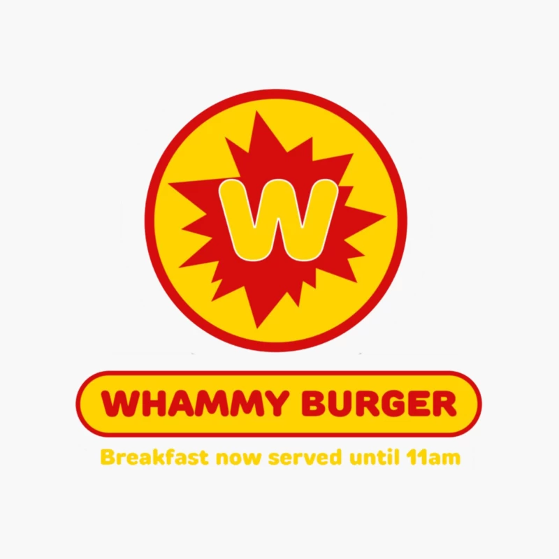 Whammy Burger Cotton Tote Bag