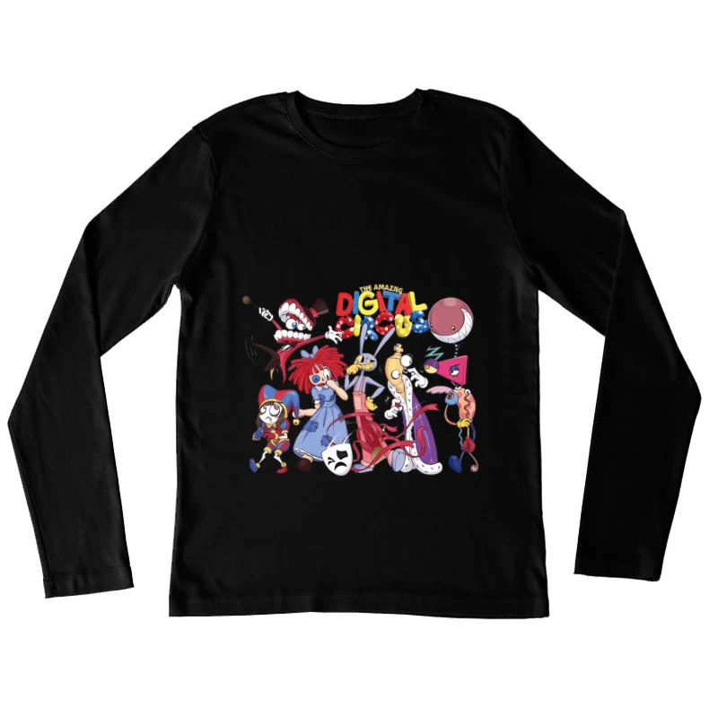 Die Erstaunliche Digitale Zirkusgruppe Damen Langarm T-Shirt