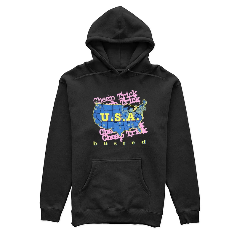 Cheap Trick Busted Female Pullover Hoodie