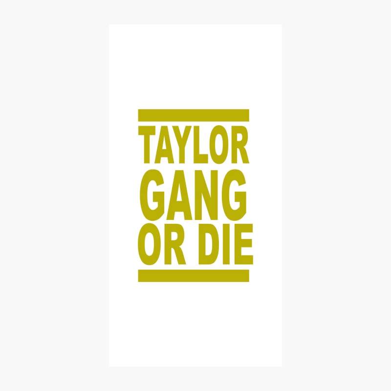 Taylor Gang or Die iPhone Case