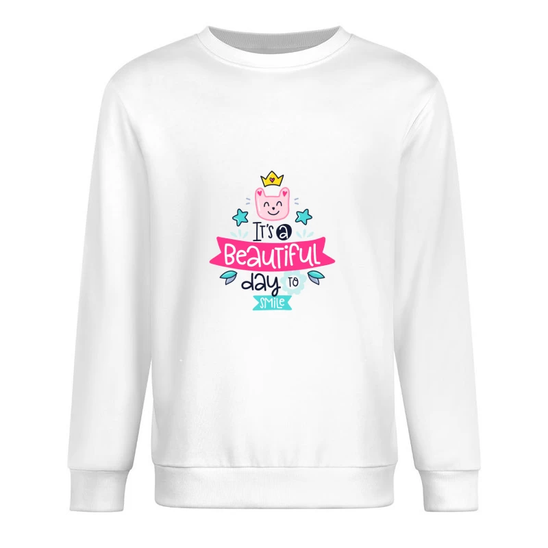 Jolie journée pour sourire Homme Sweat-shirt à enfiler