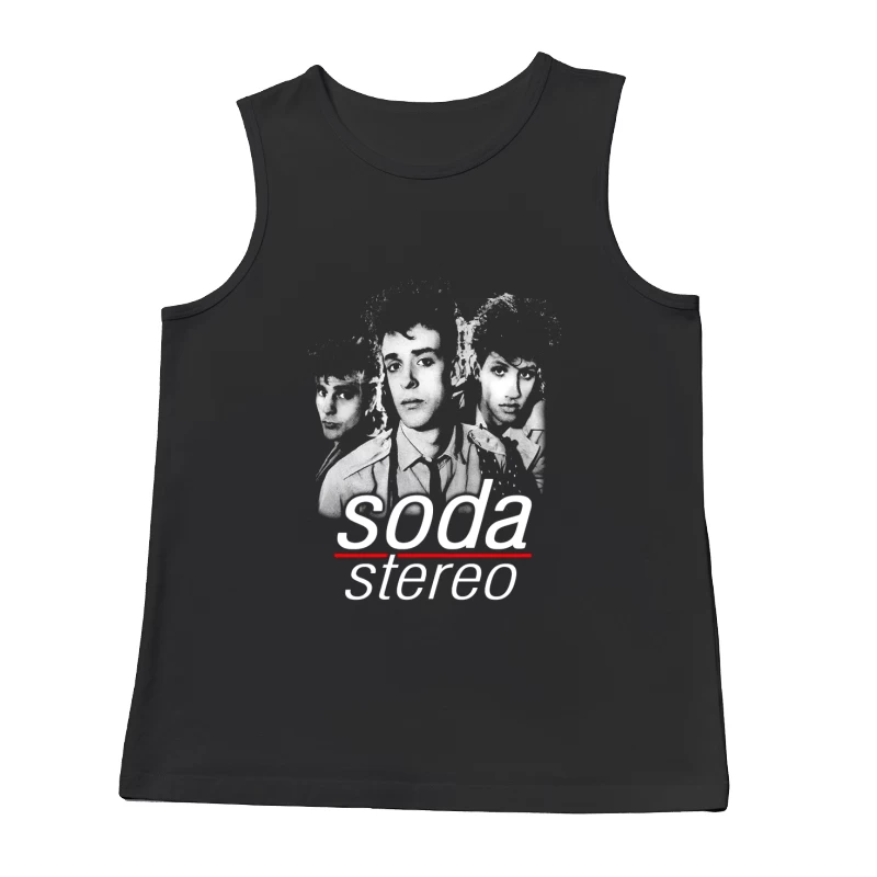 Soda Stereo Band Male Tank Top