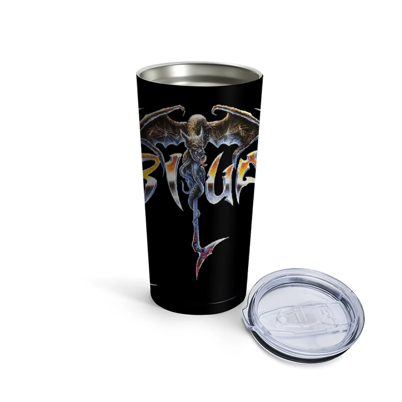 Obituary The End Complete Logo Travel Mug