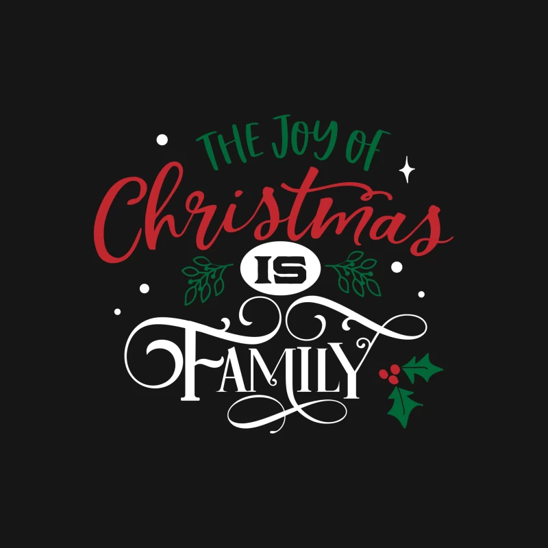 La joie de Noël est la famille Femme T-Shirt