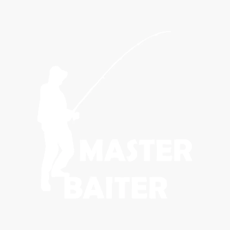 aster Baiter Mens Rude Fishing Cotton Tote Bag