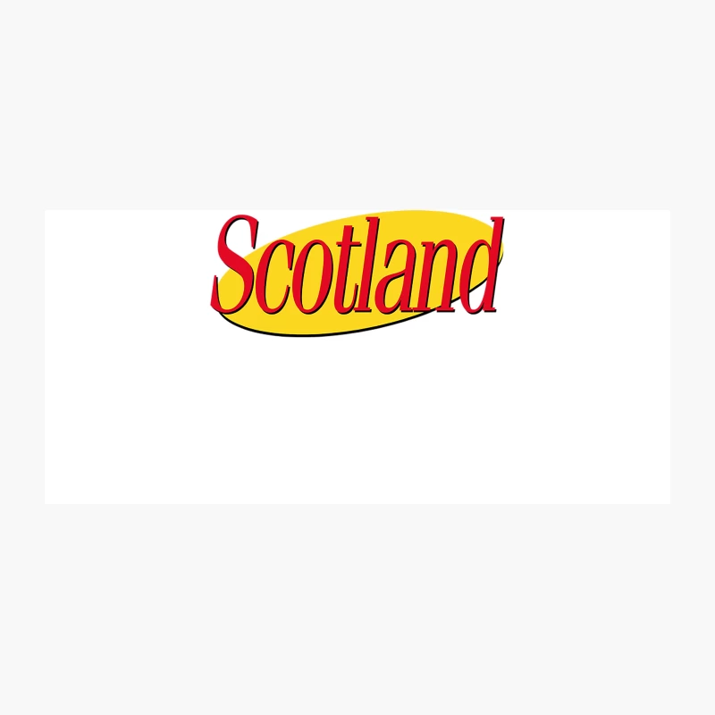90s TV Scottish Logo Coffee Mug