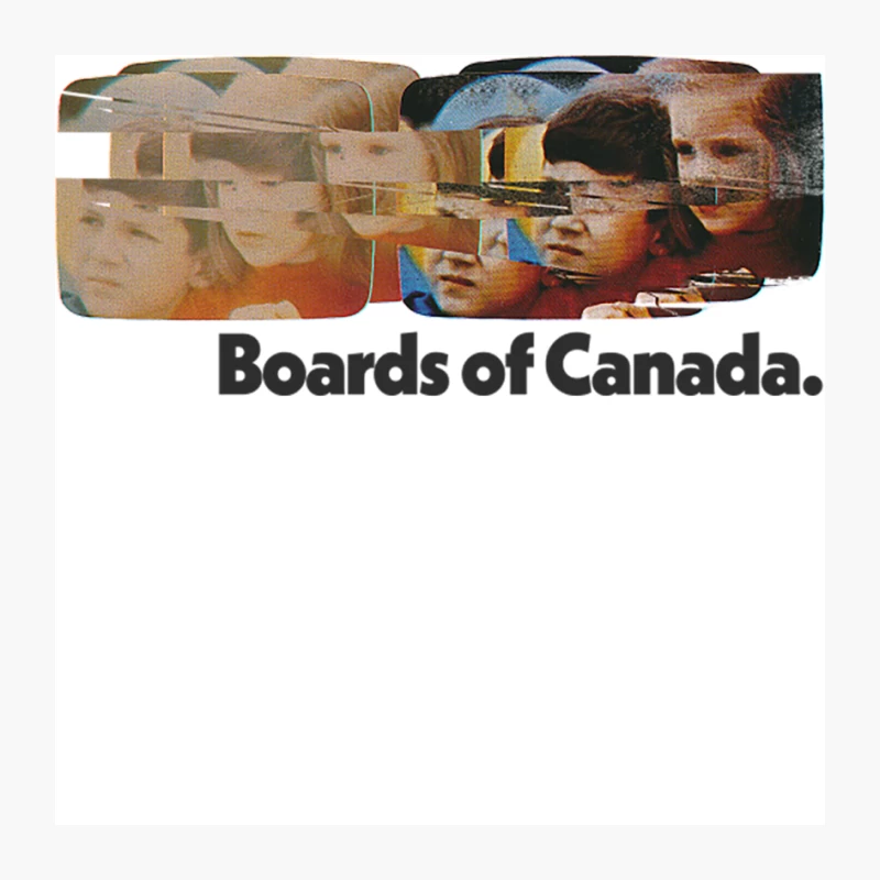Boards Of Canada  Original Retro Glitch Art Design Pin