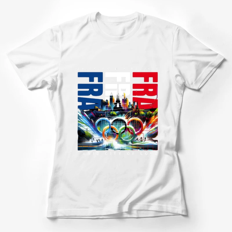 Jeux Olympiques à Paris Femme T-Shirt