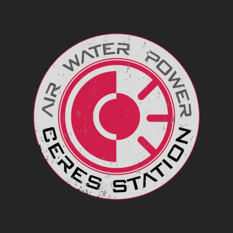 Expanse Ceres Station Logo Sign Male Pullover Sweatshirt