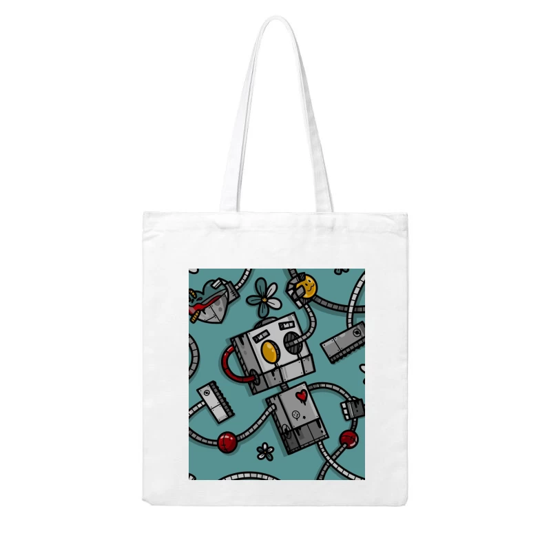 Robokite Repair Cotton Tote Bag