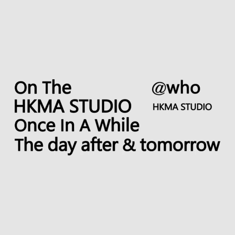 Einmal im HKMA Studio Herren Pullover Hoodie