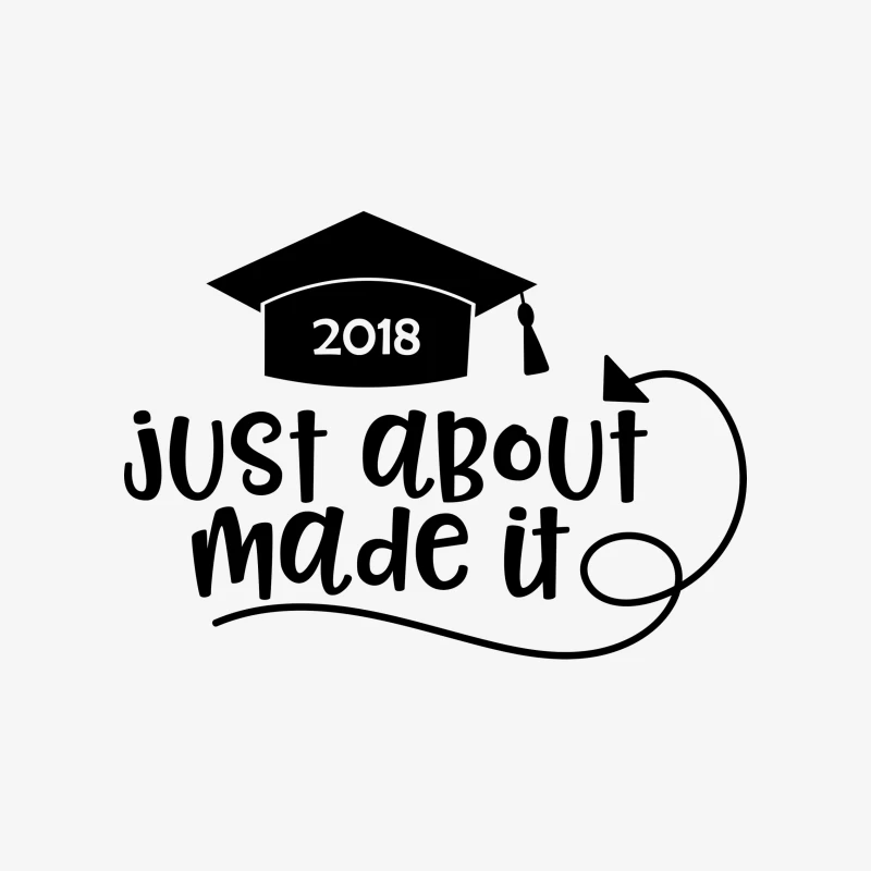 Graduation 2018 - Juste à Temps Homme Sweat-shirt à enfiler