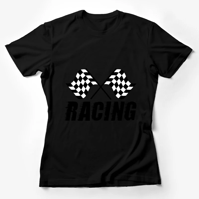 Rennflaggen Emblem Damen T-Shirt