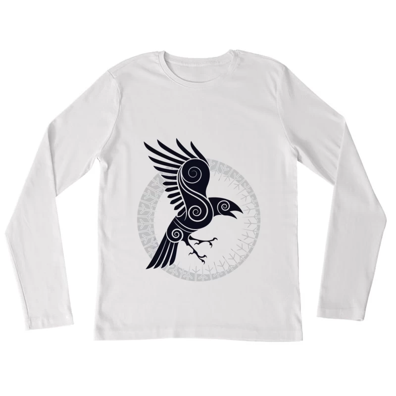 Raven of the Ancient Skies Female Long Sleeve T-Shirt