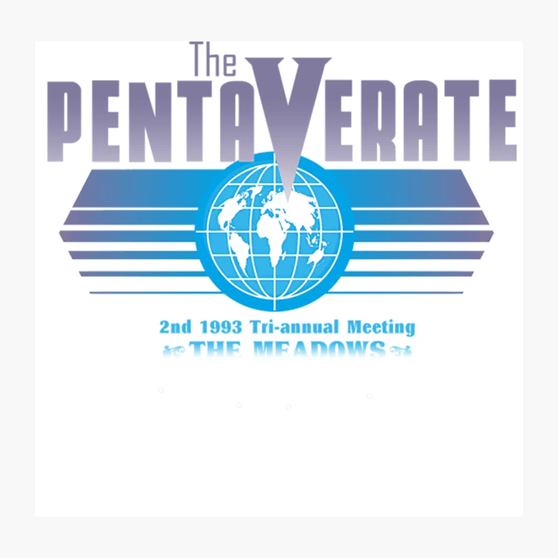 The Pentaverate Throw Pillow