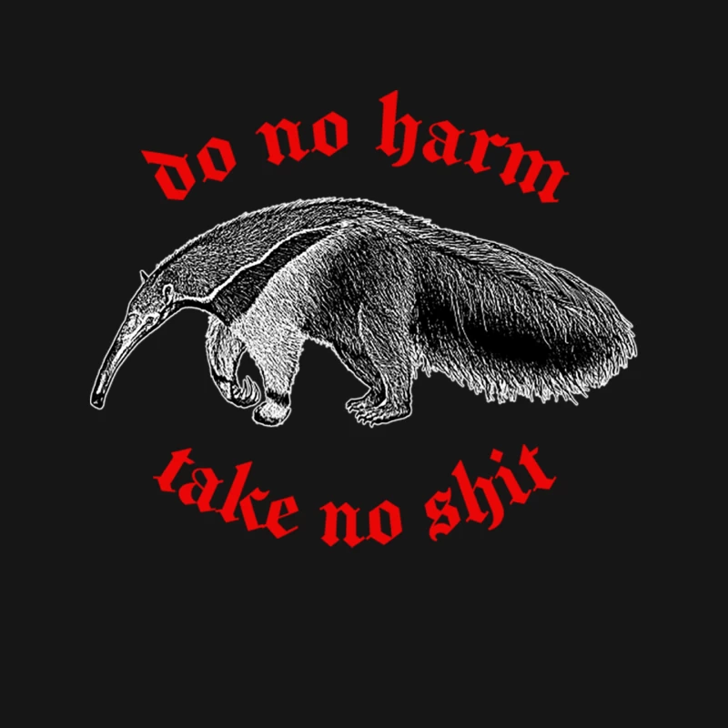 Do No Harm Nihilist Anteater Design Mouse Pad