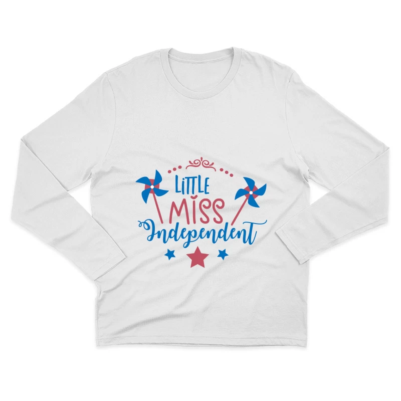 Design Fille Indépendante Homme Manches Longues T-Shirt