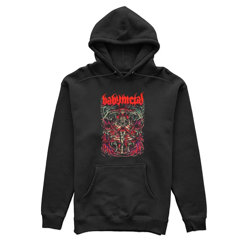 Babymetal Retro Female Pullover Hoodie