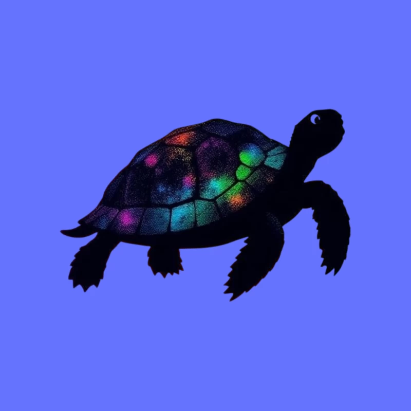 Galactic Turtle Tapestry