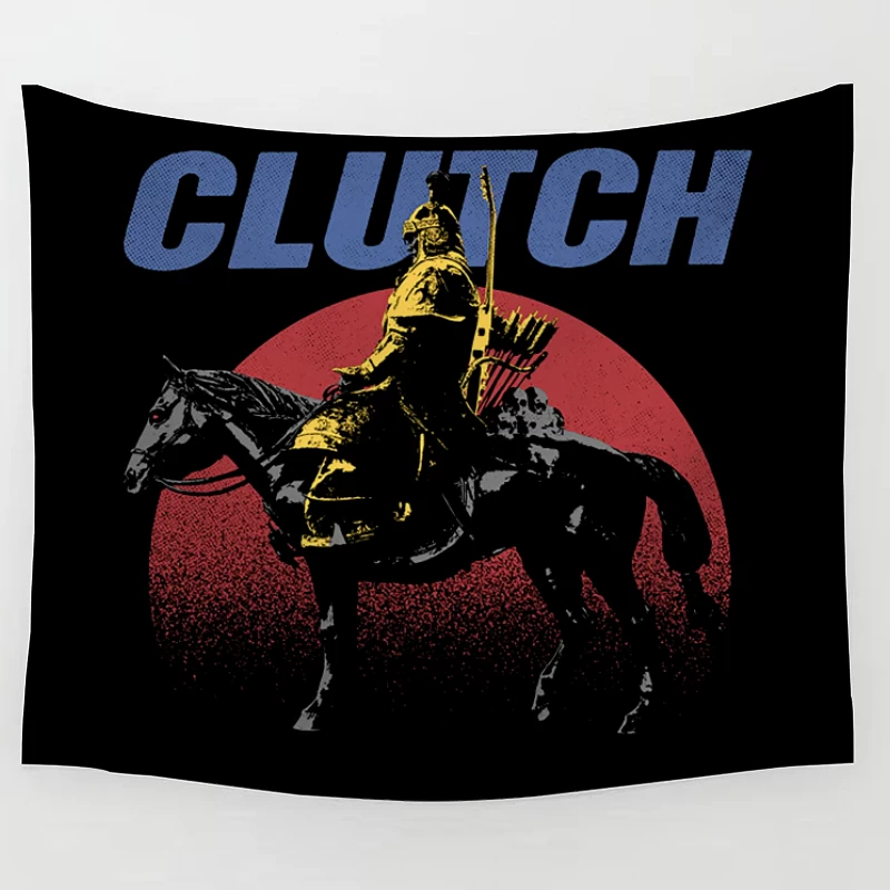 Clutch Warrior Tapestry