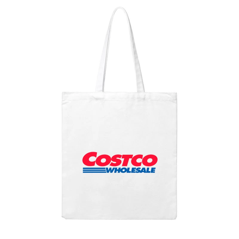 Costco Wholesale Corporation Logo Design Cotton Tote Bag