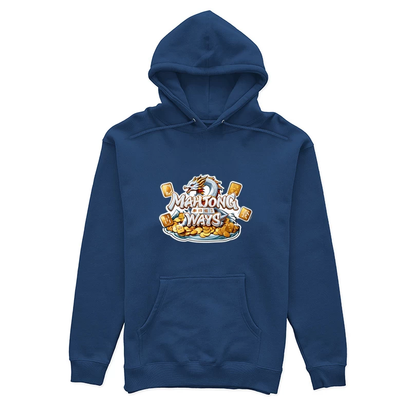 Mahjong Ways: A Dragon's Treasure Game Female Pullover Hoodie