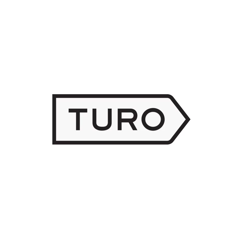 Turo Car-Sharing Service Minimalist Arrow Logo Coffee Mug