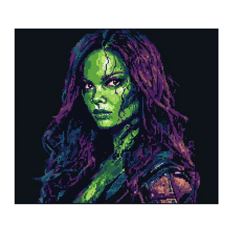 Guardians of the Galaxy:Gamora Tapestry