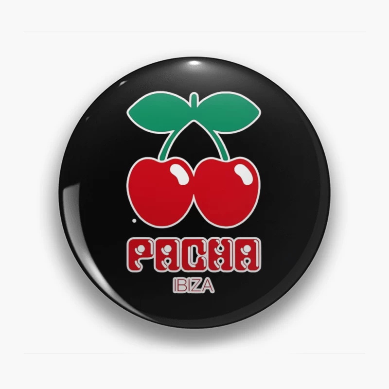 Pacha Ibiza Nightclub's Iconic Cherry Logo Pin