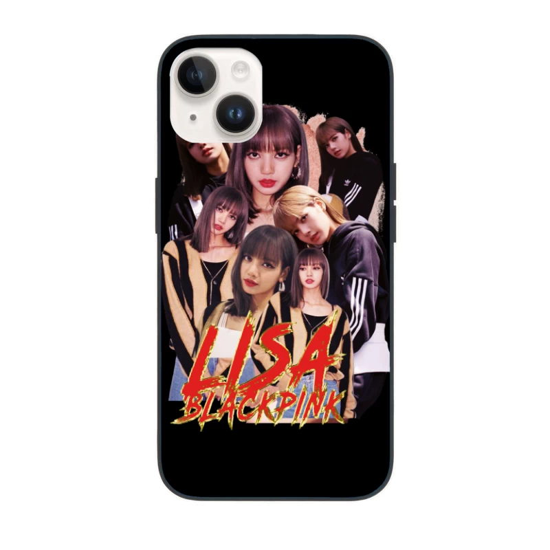 Lisa from BLACKPINK - K-pop Idol and Fashion Icon iPhone Case